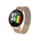 Großer runder Touch Screen Smartwatch, Stahlbügel-Eignungs-Verfolger-Blutdruck-Smart Watch