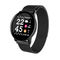 Großer runder Touch Screen Smartwatch, Stahlbügel-Eignungs-Verfolger-Blutdruck-Smart Watch