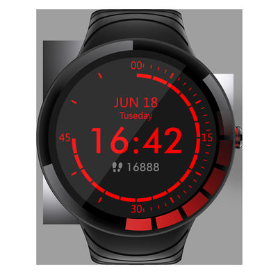 2020 des Sport-E3 Touch Screen Silikon-Bügel SmartWatch Smart Watch-der Mann-IP68 wasserdichter voller für Android IOS-Telefon-Eignung