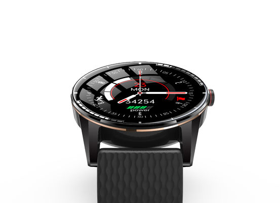 Verzinken Sie Legierung 1,28 Zoll-Sport-Smart Watch ringsum Schirm 300mAh